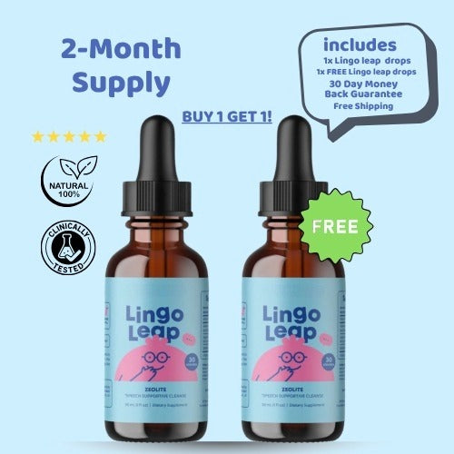 Lingo Leap Kids’ Speech Drops – Clean Support for Clearer Communication