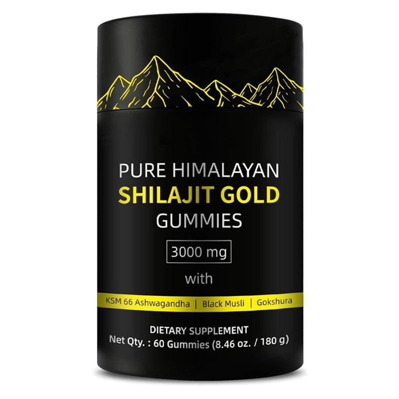 Boost Energy & Focus Naturally – Pure Himalayan Shilajit Gummies