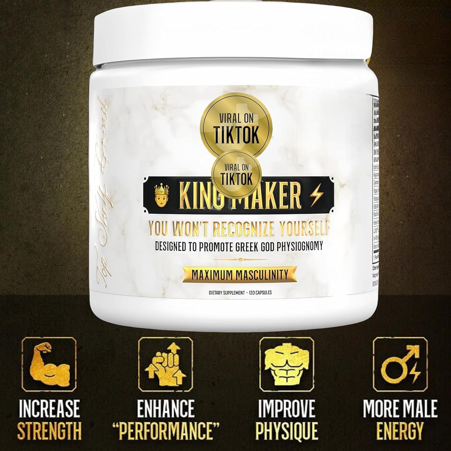 13-In-1 Supplement for Men to Increase Stamina, Lean Muscle Growth & Recovery