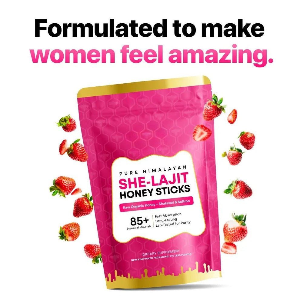 Natural Honey Energy Sticks for Women