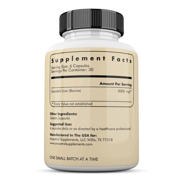 Beef Liver Capsules – Nature’s Ultimate Energy & Immunity Boost