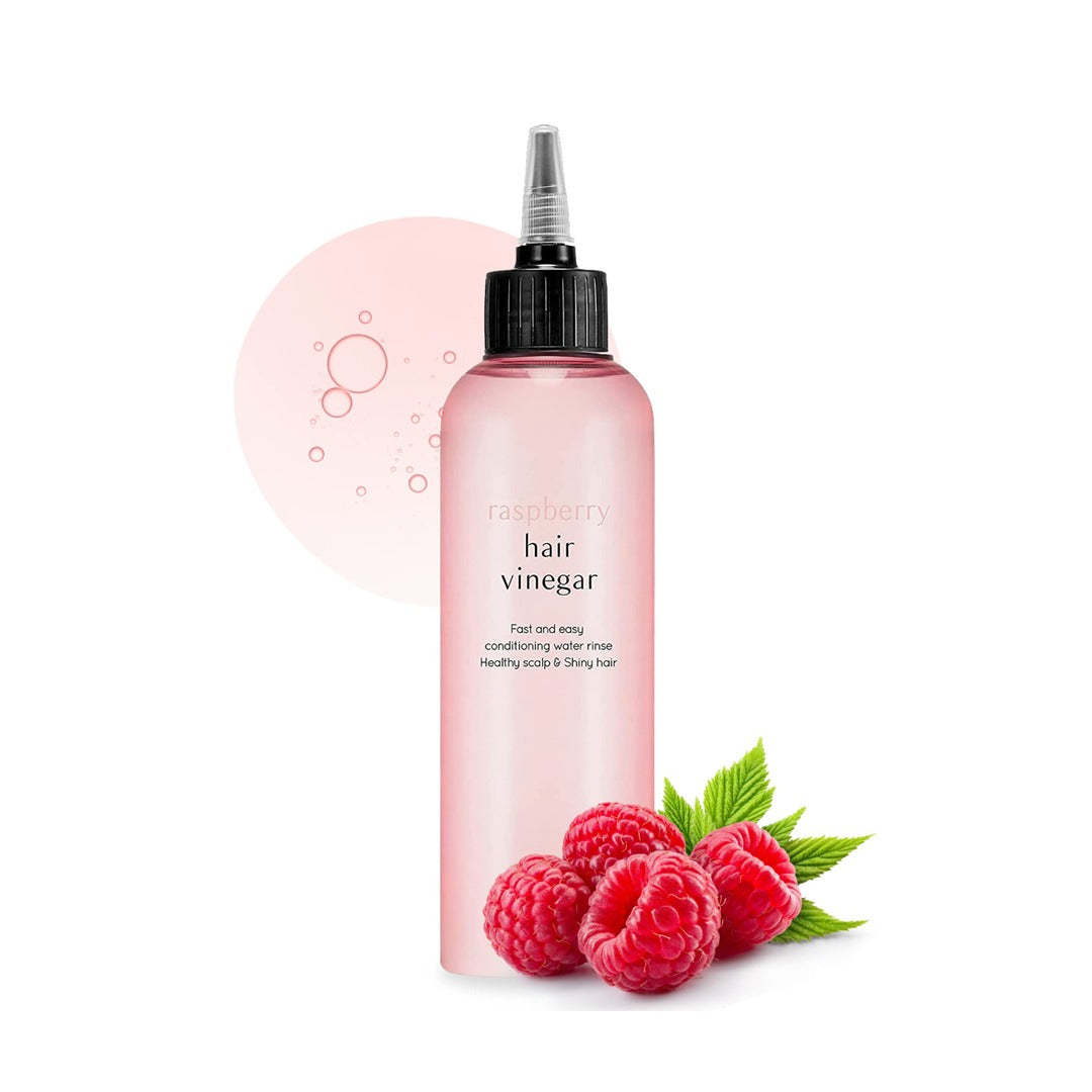 Raspberry Hair Vinegar – 200ml | pH-Balancing & Silky Soft Hair